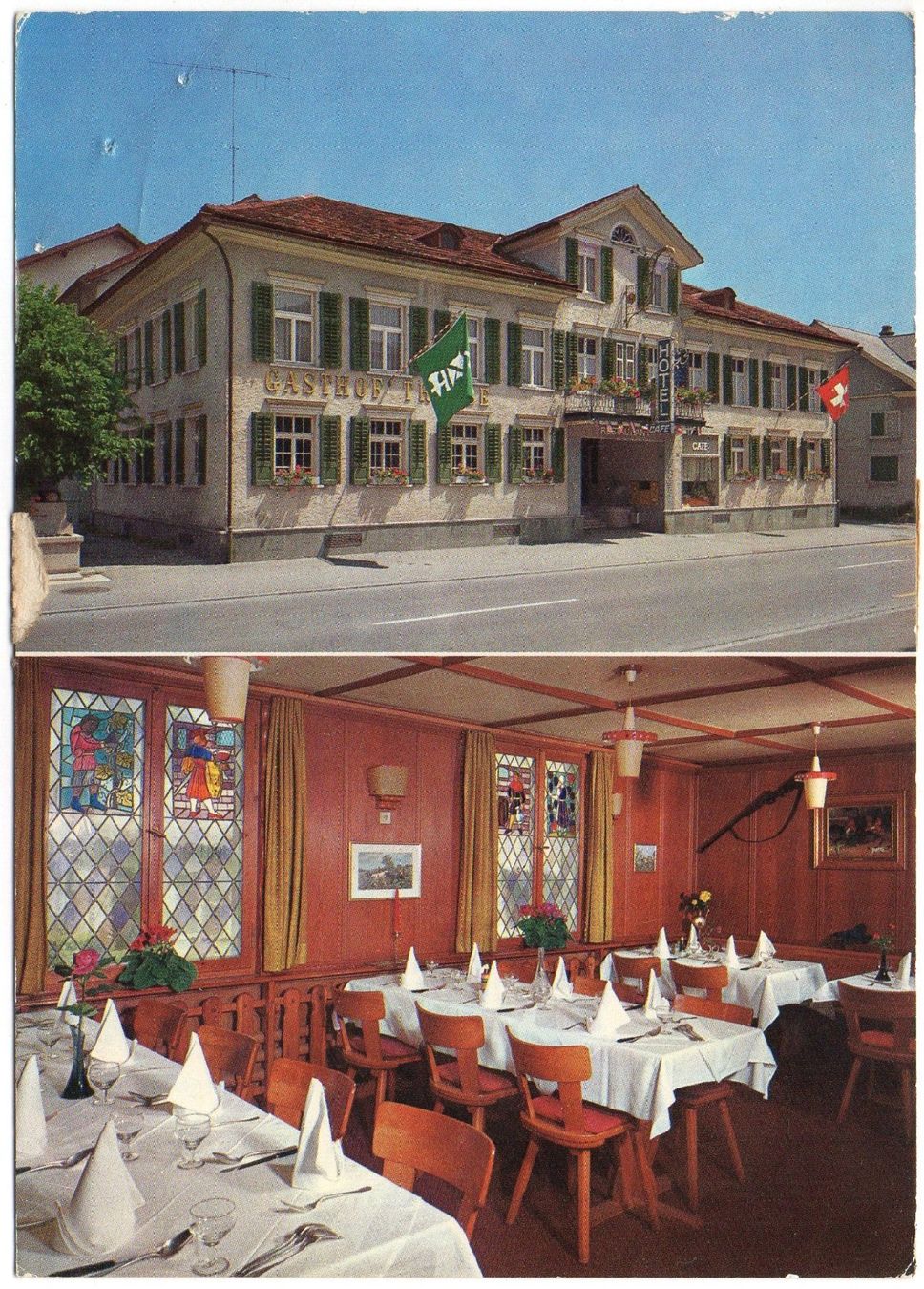 Ansichtskarten: EBNAT-KAPPEL Hotel Restaurant Traube - Rolf B. Rupf – Gebraucht aus Jona von philajona