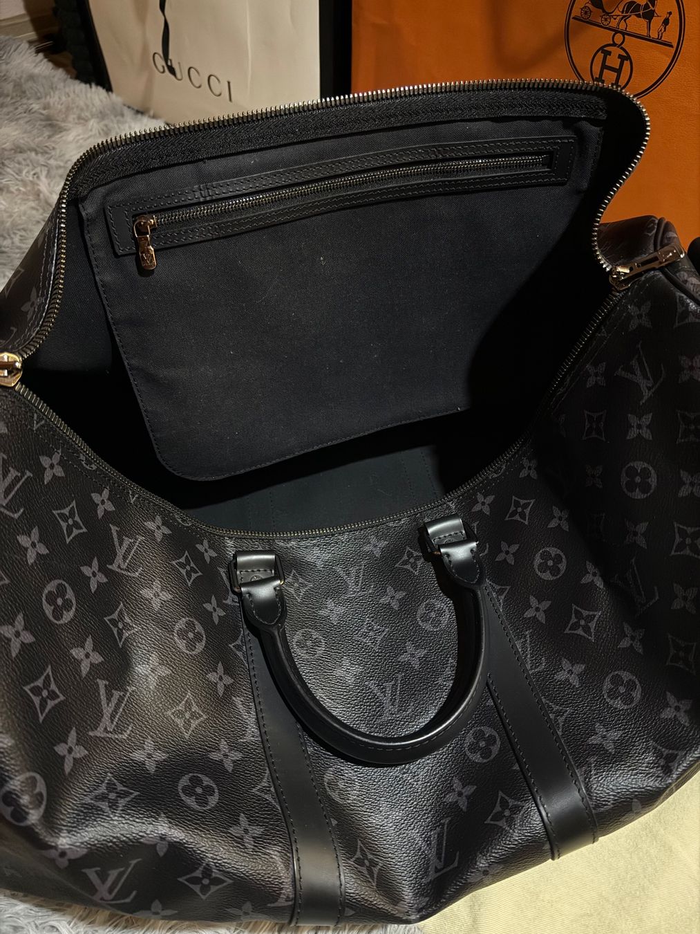 Louis Vuitton Taschen: Louis Vuitton Keepall 55 – Gebraucht aus Epalinges von Forex.master 4