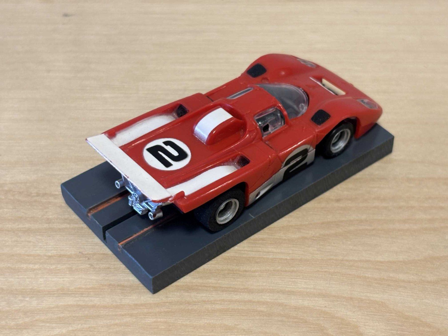 Faller Circuits: Faller/Aurora AFX Ferrari 512M rot #2 mit Faller-Box – Neuf (Voir description) à Bülach par h0slotch 4