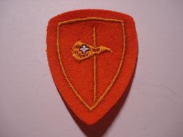 Spezialistenabzeichen Ortswehr, orange, Stoff