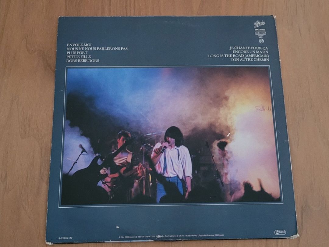 Schallplatten: LP Jean-Jacques Goldman – Gebraucht aus Martigny von MZ-67 1