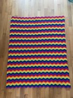 Häkeldecke im Regenbogen Look🌈