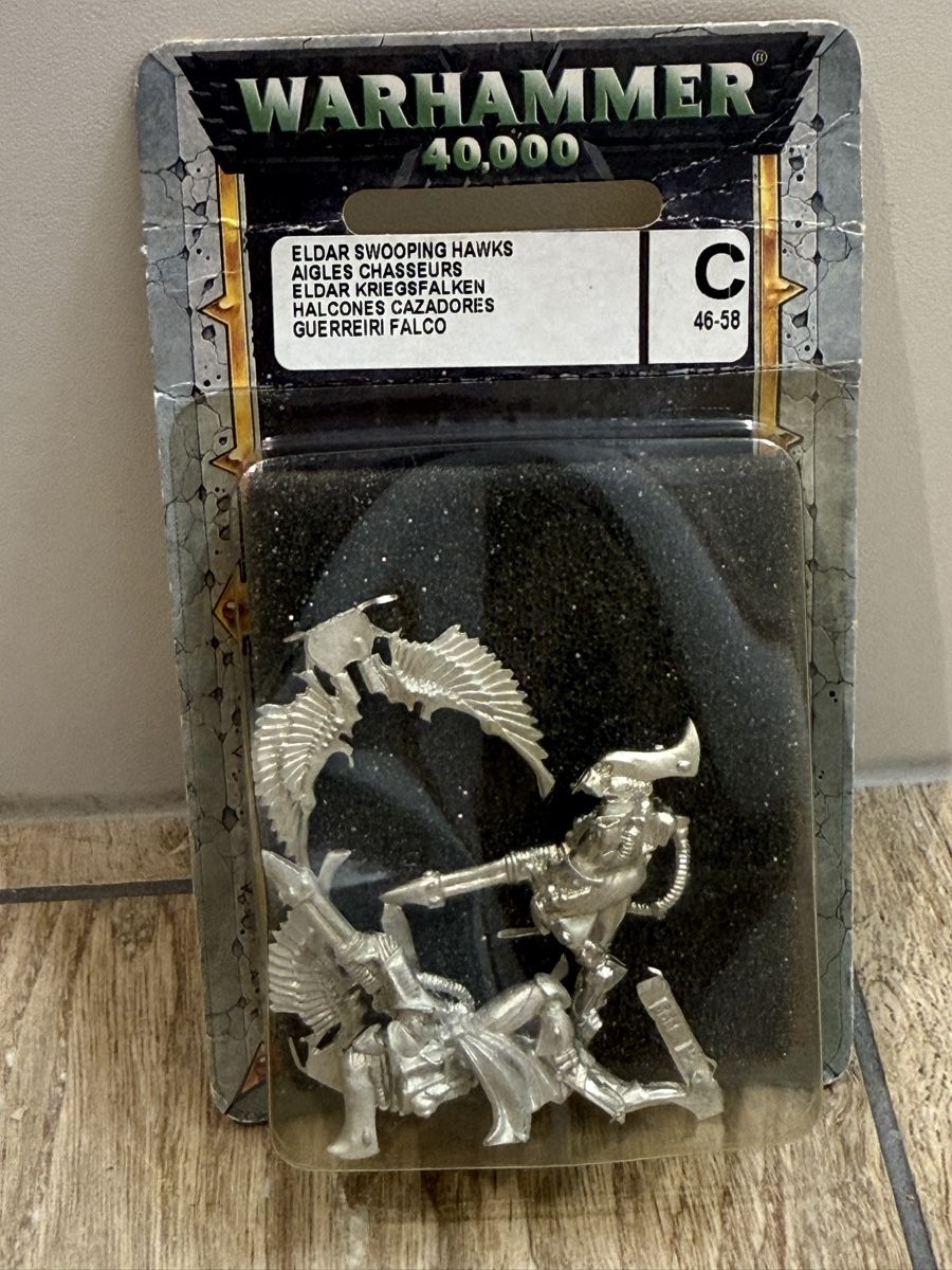 Modellbausätze & Standmodelle: Warhammer 40k - Aigles Chasseurs - Eldar - métal - blister – Neu und originalverpackt aus Miécourt von Dinedine9494