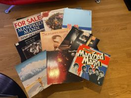 Konvolut 9 Manfred Mann Vinyl Schallplatten gebraucht