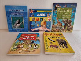 5 libri degli animali