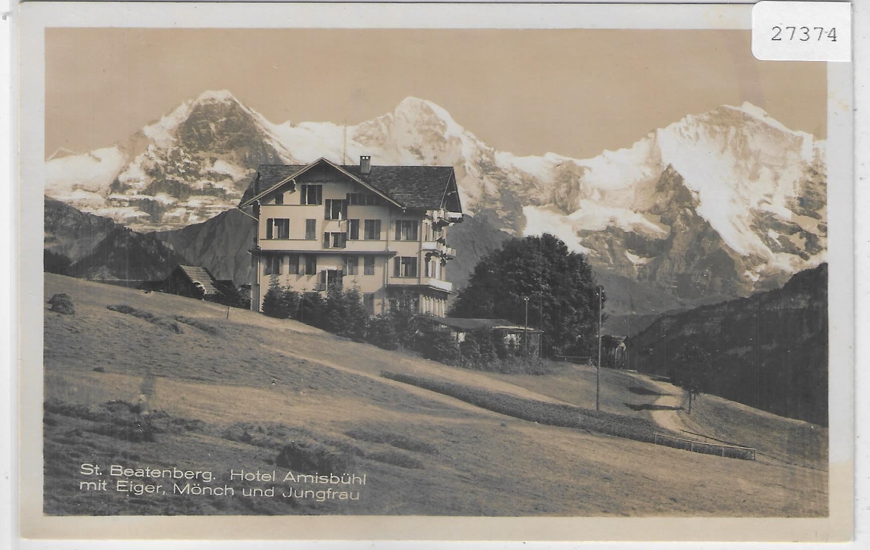 Cartoline postali: St. Beatenberg - Hotel Amisbühl – Usato da Ettingen venduto da Kartenplanet