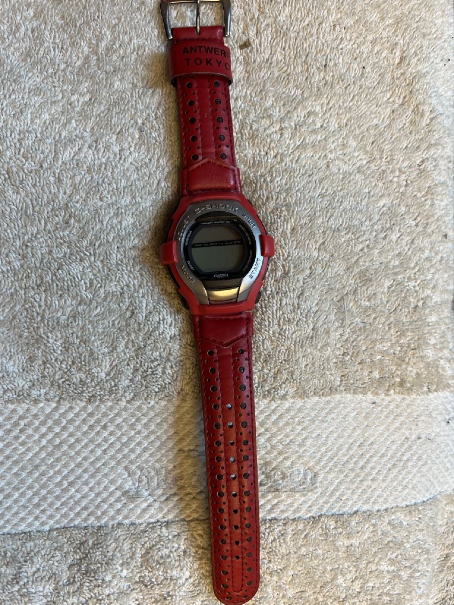 Casio Orologi: Casio G-Shock Armbanduhr Rot Tokyo – Usato da Rorschach venduto da TimelessTrading