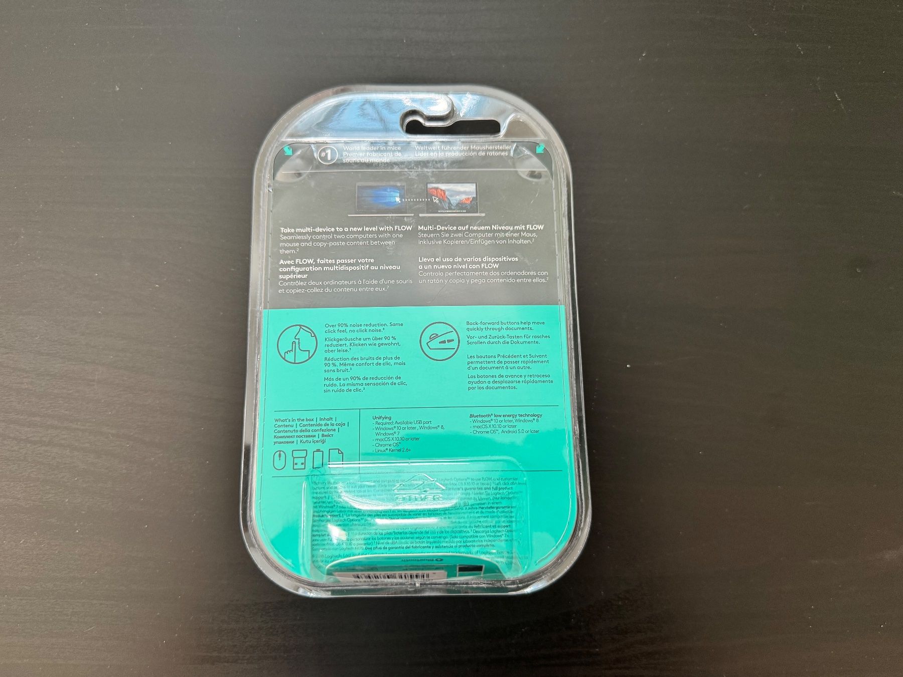 Logitech Maus: Logitech M590 Multi-Device Silent Maus grau – Neu und originalverpackt aus Löhningen von santafe06 1