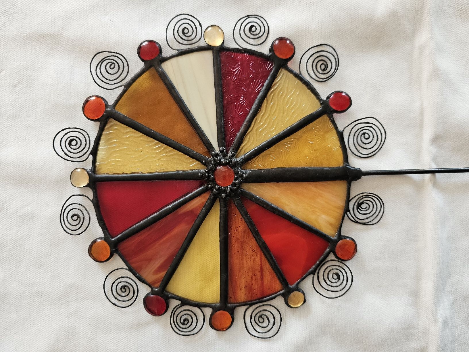 Tutte le decorazioni: Gartenstecker/Suncatcher aus Glas (1) – Nuovo (secondo la descrizione) da Zürich venduto da flogax193 3