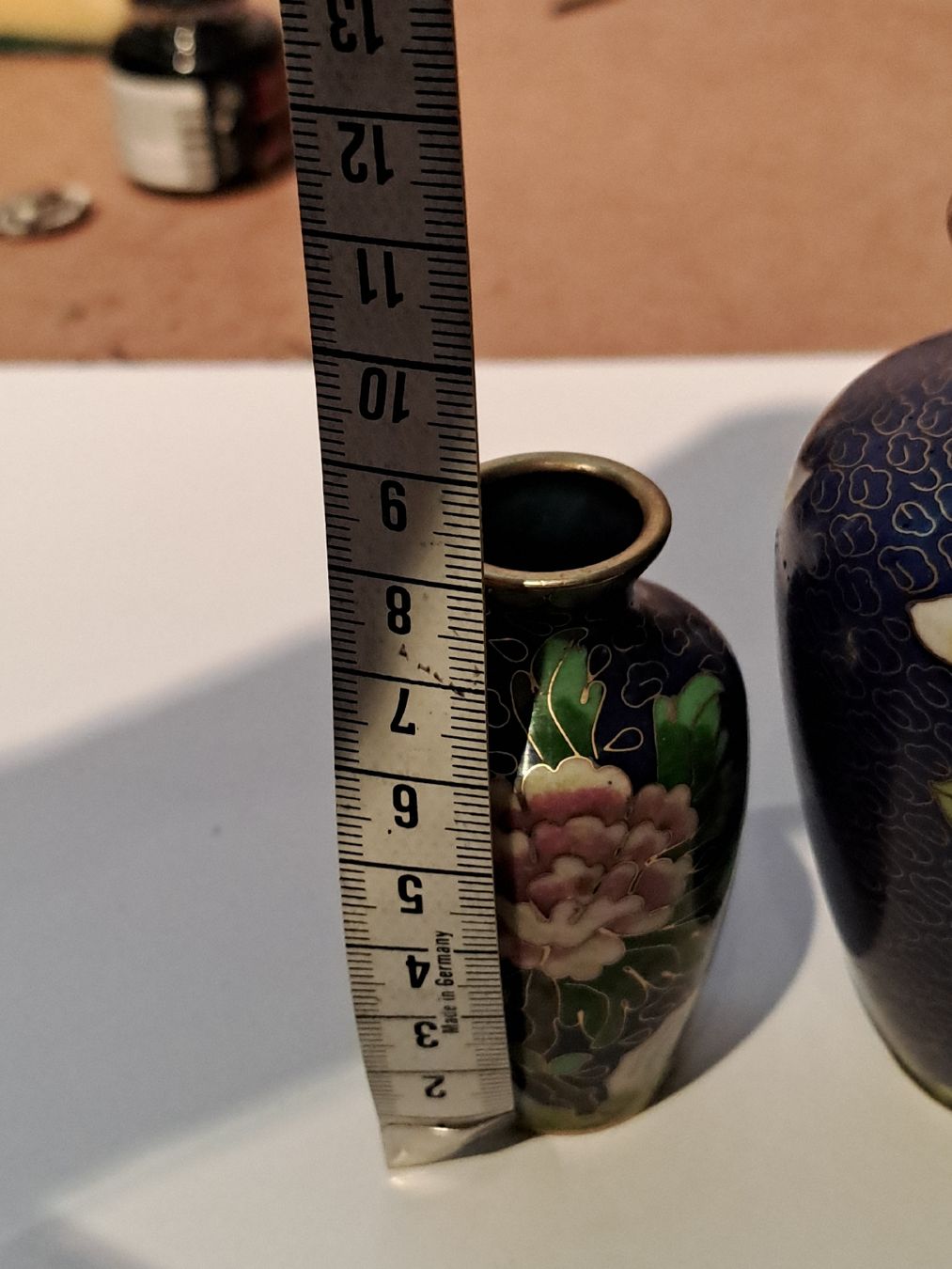 Vasi & Recipienti: Cloisonné, Vintage, Handbemalt, Vasen – Usato da Kölliken venduto da Upcycling-by-Mc-TAM 5