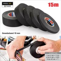 Gewebeband Isolierband Klebeband 15 mm