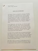 1975 SWISSAIR Dokument Umweltschutz RAR Presse Relations