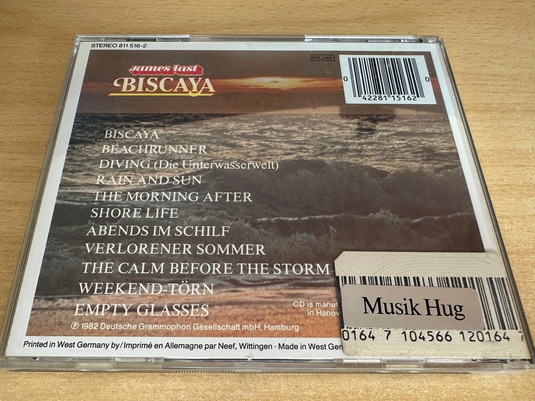 CD: I5 James Last – Biscaya – Usato da Rikon im Tösstal venduto da Alpenmutz 1