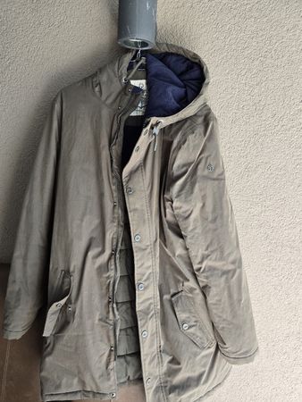 Gratis Herren Winterjacke olivgrüne Größe XXL wasserdicht