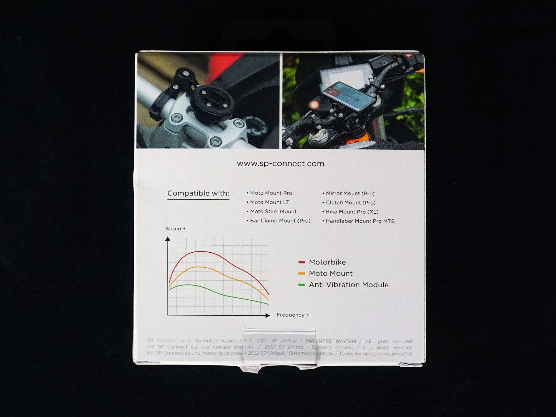 SP Connect Supporti per biciclette: SP Connect Anti Vibration Module Handyhalterung – Nuovo (secondo la descrizione) da Pratteln venduto da Restwert_Pratteln 2