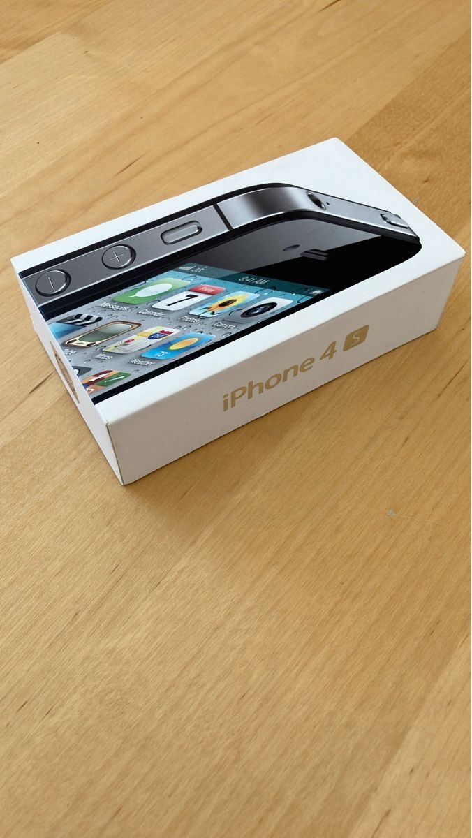 Apple Handys / Smartphones: Originale Verpackung des iPhone 4S - in gutem Zustand – Neu (gemäss Beschreibung) aus Zürich von Benksy