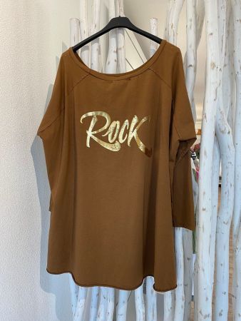 Oversize Shirt Capucine - Grösse 38-46 / Camel