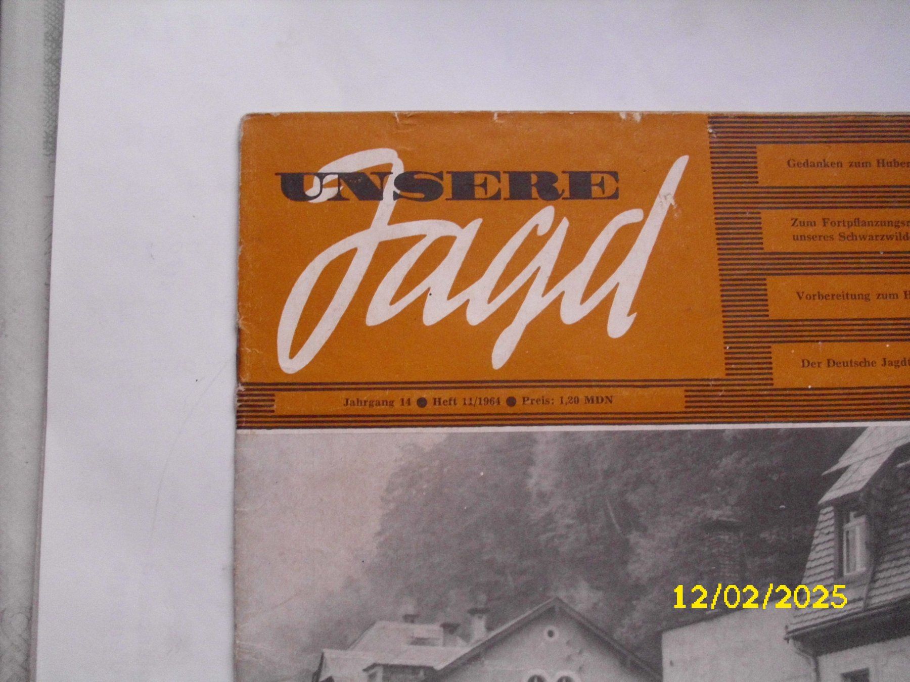 Zeitschriften & Magazine: Unsere Jagd , DDR 1965 – Gebraucht aus Schwanden GL von roerich20 8