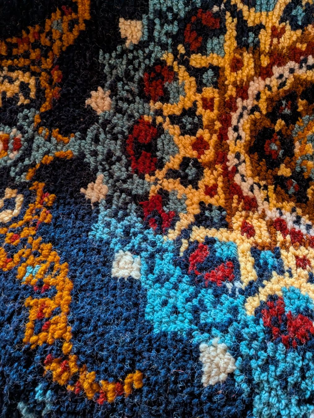 Kits de loisir créatif: Knüpfteppich Set – D'occasion à Illnau par Flomi75