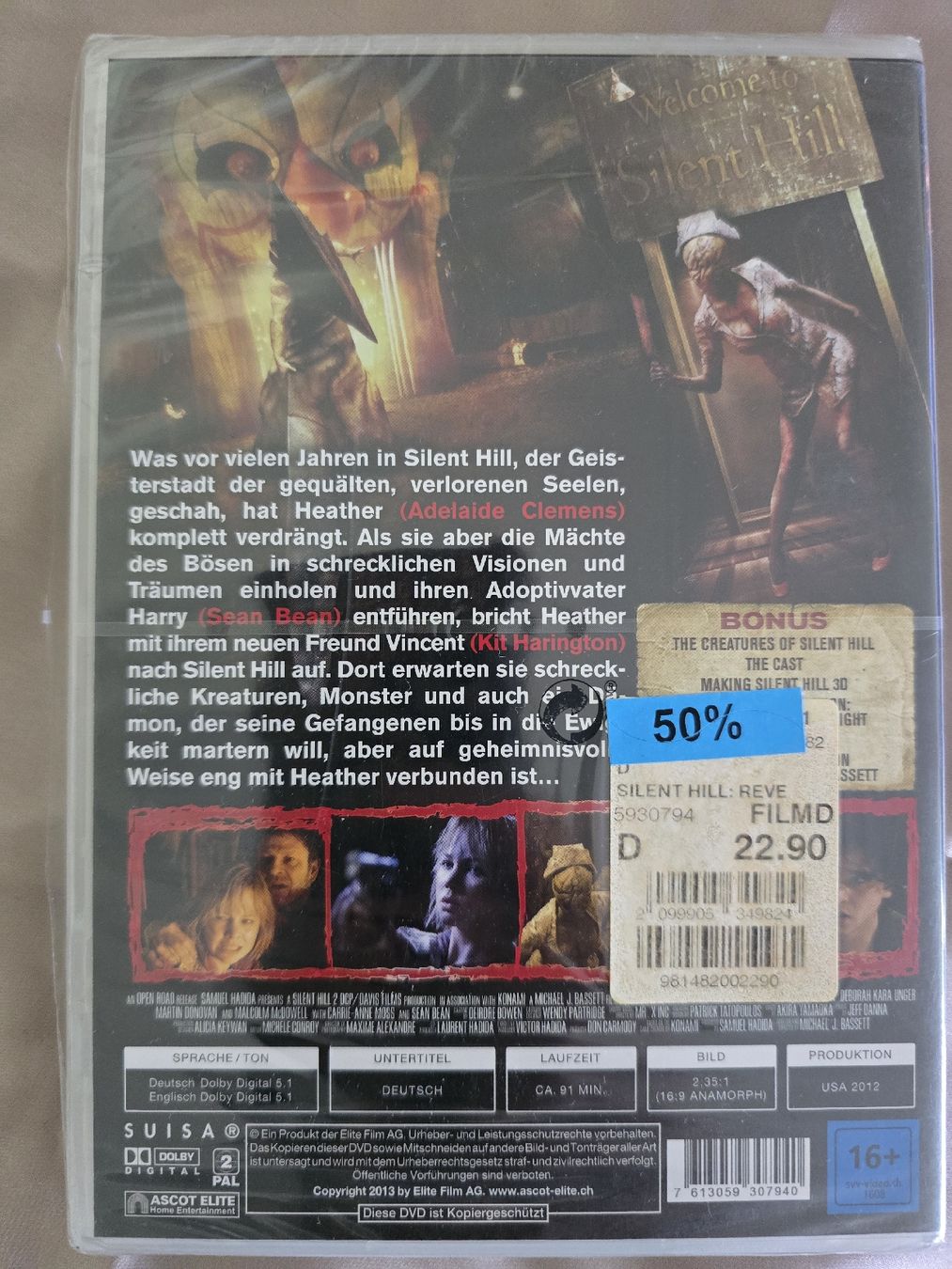 Alle DVDs: DVD - Silent hill – Neu und originalverpackt aus Zug von nic_wlj8 1