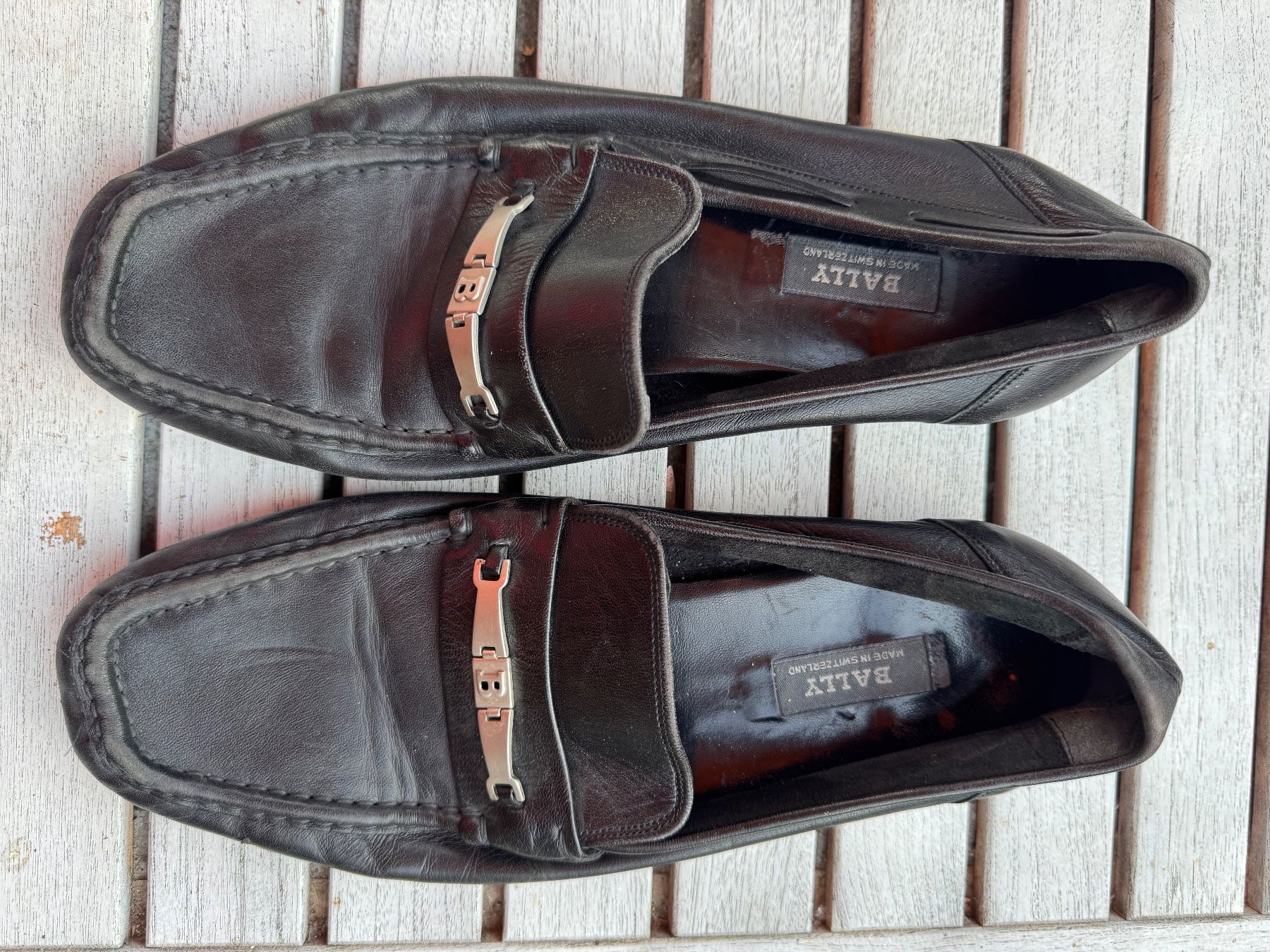 Bally Chaussures hommes: Bally Lederschuhe, Grösse 45 – D'occasion à St. Gallen par Deane