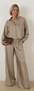 Max Mara Bluse und Hose Seide chemisier et pantalon soie 38