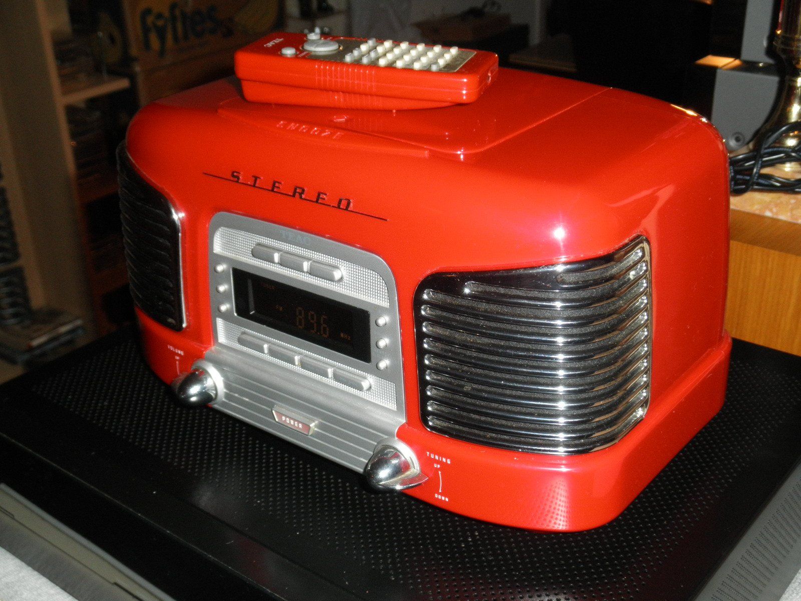 Teac Multimediaplayer & Streamer: Radio CD Player TEAC SL-D90 Rot Retro Design – Gebraucht aus Wittenbach von Nostalgie1965 2