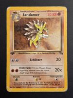 Sandamer 1. Edition 41/62 Pokémon Fossil DE - HP ab 1Fr.