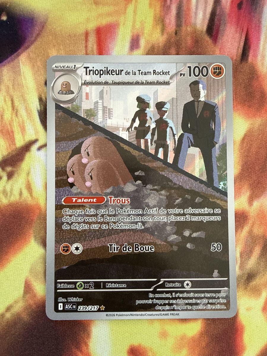 Pokémon Carte collezionabili: Triopikeur - Héros Transcendants FR – Usato da Bonnefontaine venduto da arnaud1.01