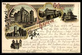 Litho Geneve, Notre Dame, Cathédrale de
