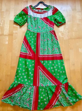 Kleid Sommer, vintage Gr 42, 70er, Peggy Lane