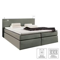 Boxspringbett grau 180x200cm Ohne Matratze!! Ohne Topper!!