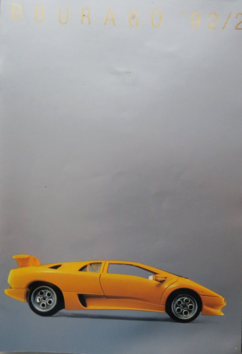 Bburago Modellini d'auto: A4 Katalog Bburago von 1992 – Usato da Ettingen venduto da campione_1