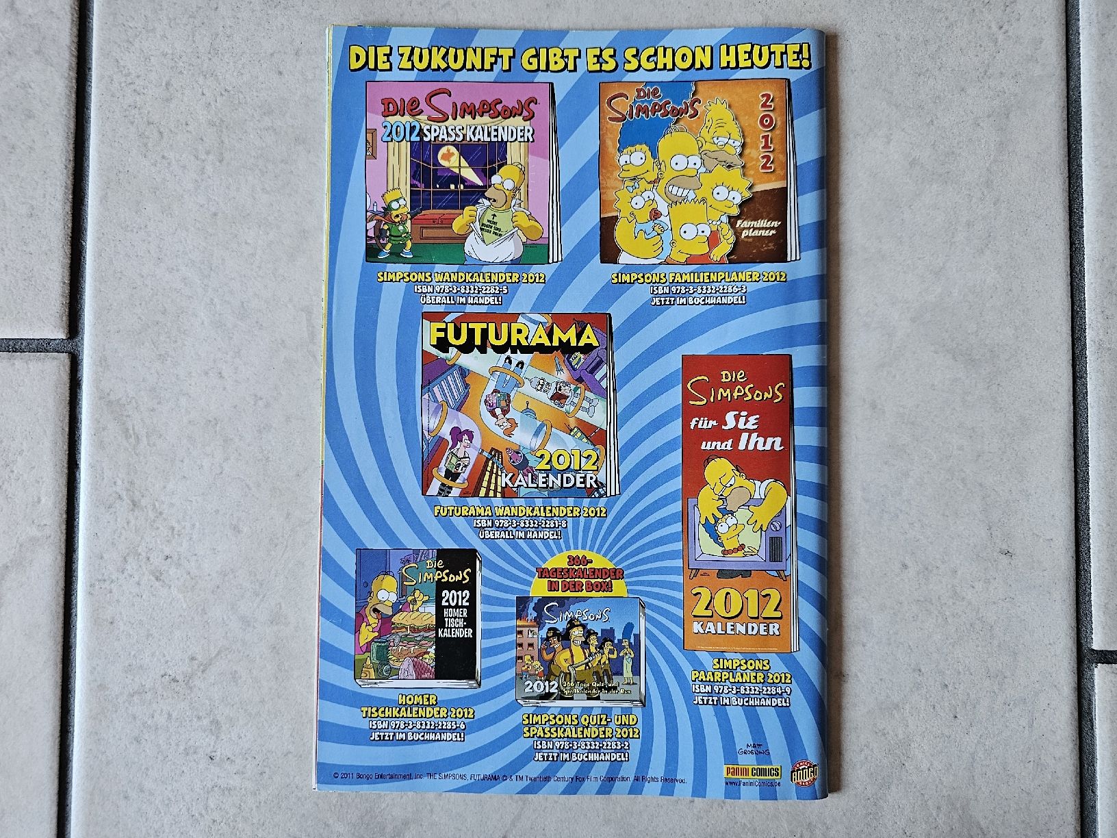 BD: Simpsons Comic  -  Heft #183 – D'occasion à Schneisingen par backstore24 1