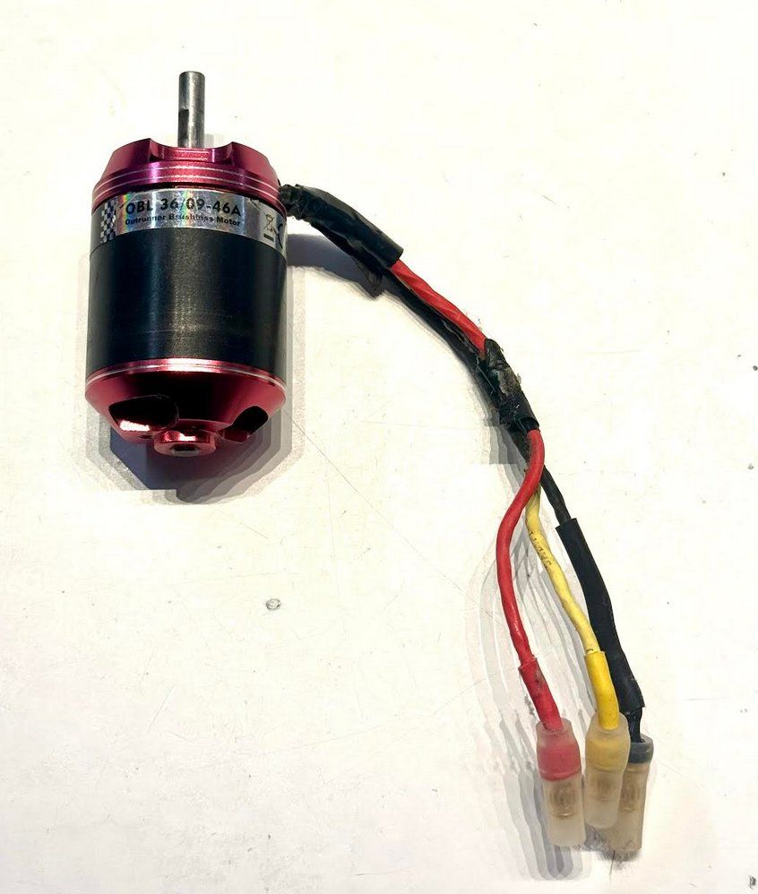 Motoren: Brushless Motor OBL 36/09-46A Thunder Tiger 2366 – Gebraucht aus Lausanne von Techobby