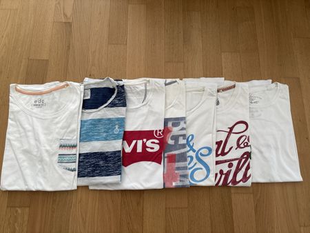 Esprit / Jack&Jones / Levi’s T-Shirt Set Bundle Grösse L