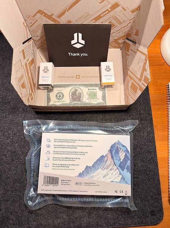 USB Sticks: BitBox02 Nova Multi Edition Schwarz NEU & VERSIEGELT – D'occasion à Winterthur par Zimtsternrider3000 1