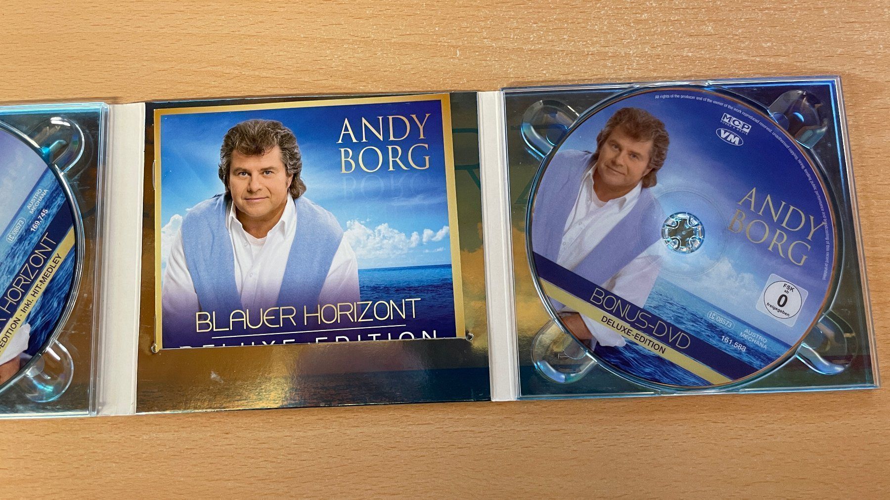CD: Andy Borg - Blauer Horizont (CD & Bonus DVD) - ok – Usato da Glattfelden venduto da cybermaxx 3