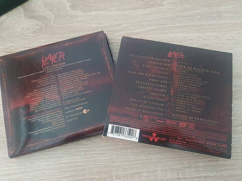 CDs: Slayer - Repentless CD & DVD – D'occasion à Alpnach Dorf par simtok77 1