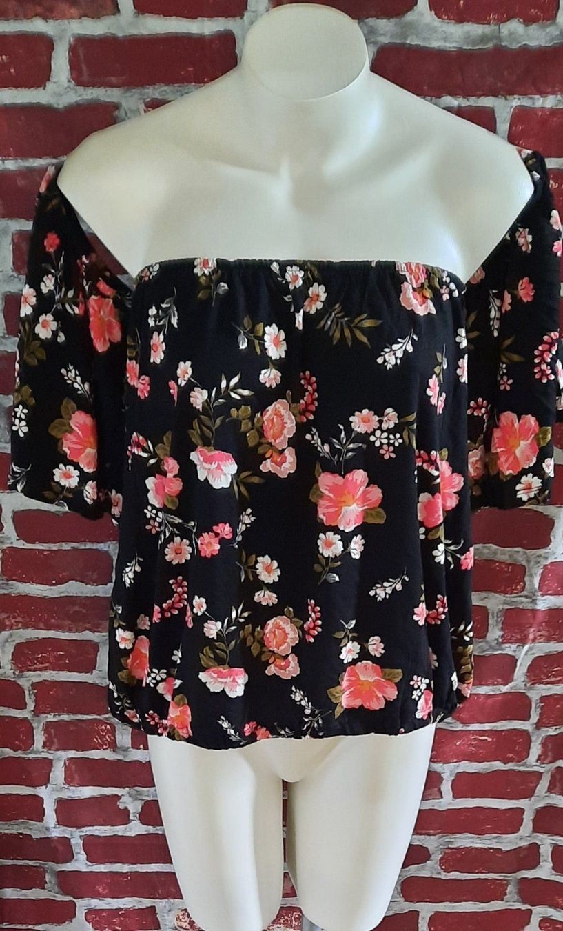 Lascana Top: LASCANA Carmen Ausschnitt Bunte Bluse 44 – Nuovo (secondo la descrizione) da Seuzach venduto da VT-Collections2 4
