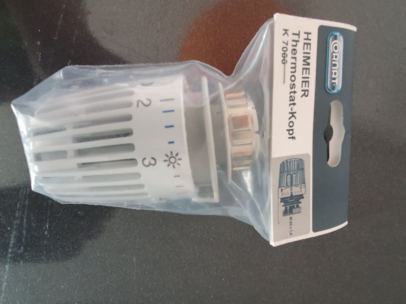 Radiatori: Heimeier Thermostat-Kopf K 7000 – Nuovo e nell'imballaggio originale da Rothrist venduto da Marejonio73