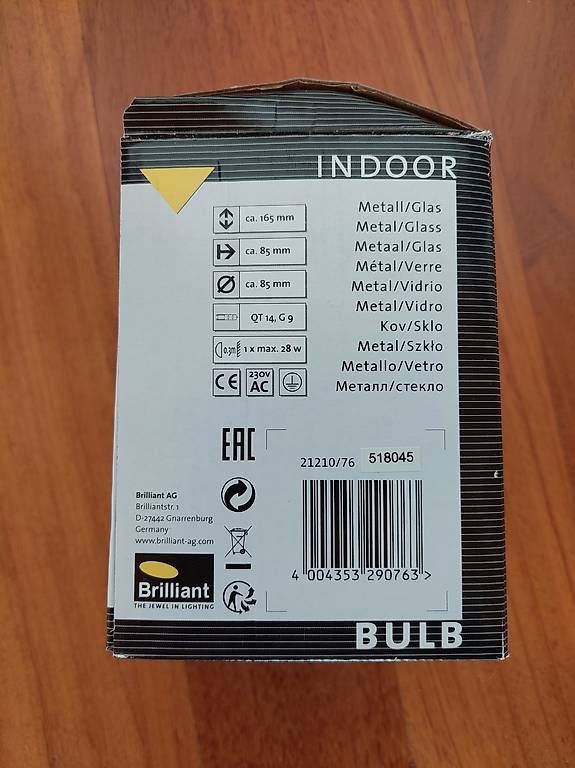 Lampen: Wandlampe – Neu und originalverpackt aus Sarnen von Abs_2025 1