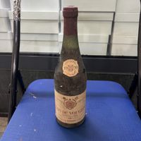 Vin Clos de Vougeot J. Thorin millésime 1959  rare!!