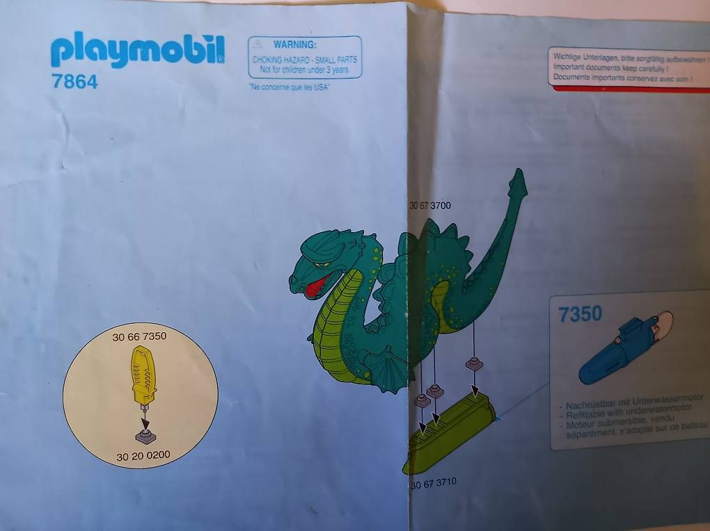 Giocattoli: Playmobil Wasserdrache Set – Usato da Alchenstorf venduto da jae_8glt 2