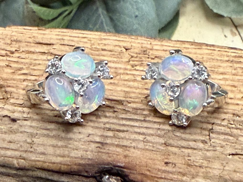 Ohrringe & -stecker: Schöne Opal Ohrstecker in Sterlingsilber – Neu (gemäss Beschreibung) aus Luzern von S.Kern01 1