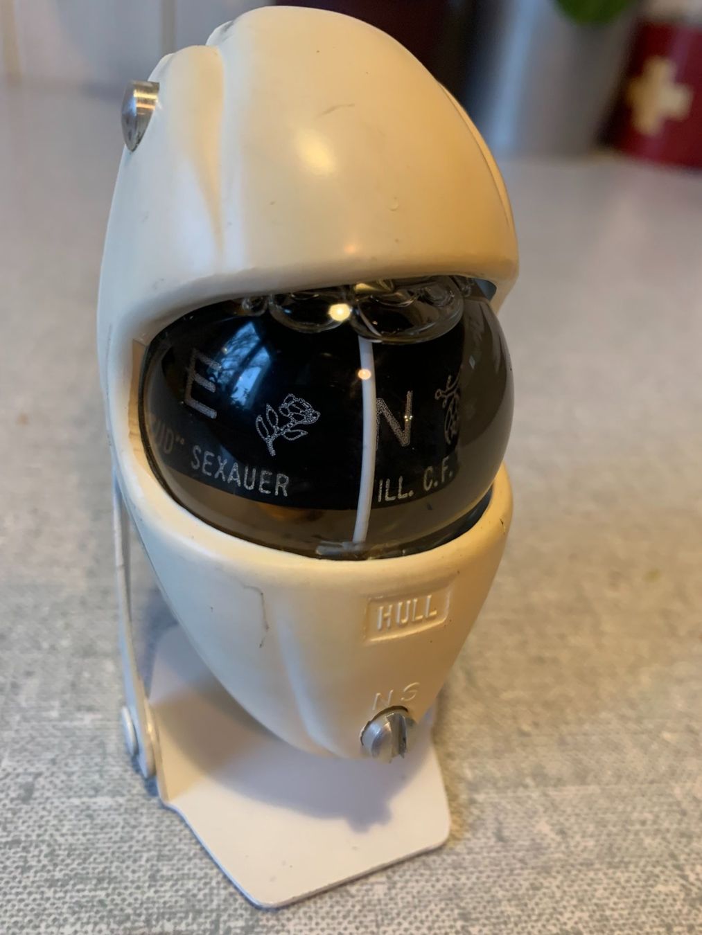 GPS & Messgeräte: Hull #700 Vintage NOS Kompass w. AirWay Oldtimer Auto & Boot – Gebraucht aus Mühledorf SO von Neotech320