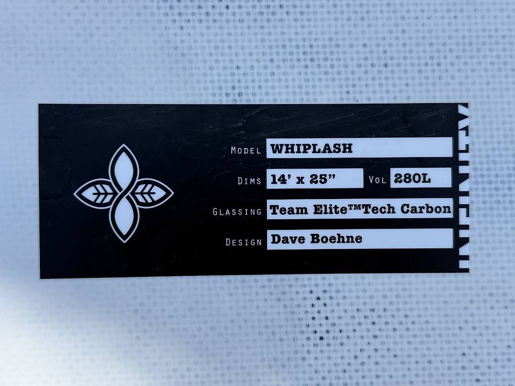 Tavole da surf e di nuoto: Race SUP Infinity Whiplash 14' x 25" – Usato da Nidau venduto da Lani79 4