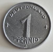 Münze 1 Pfennig Deutschland 1948 A guter Zustand