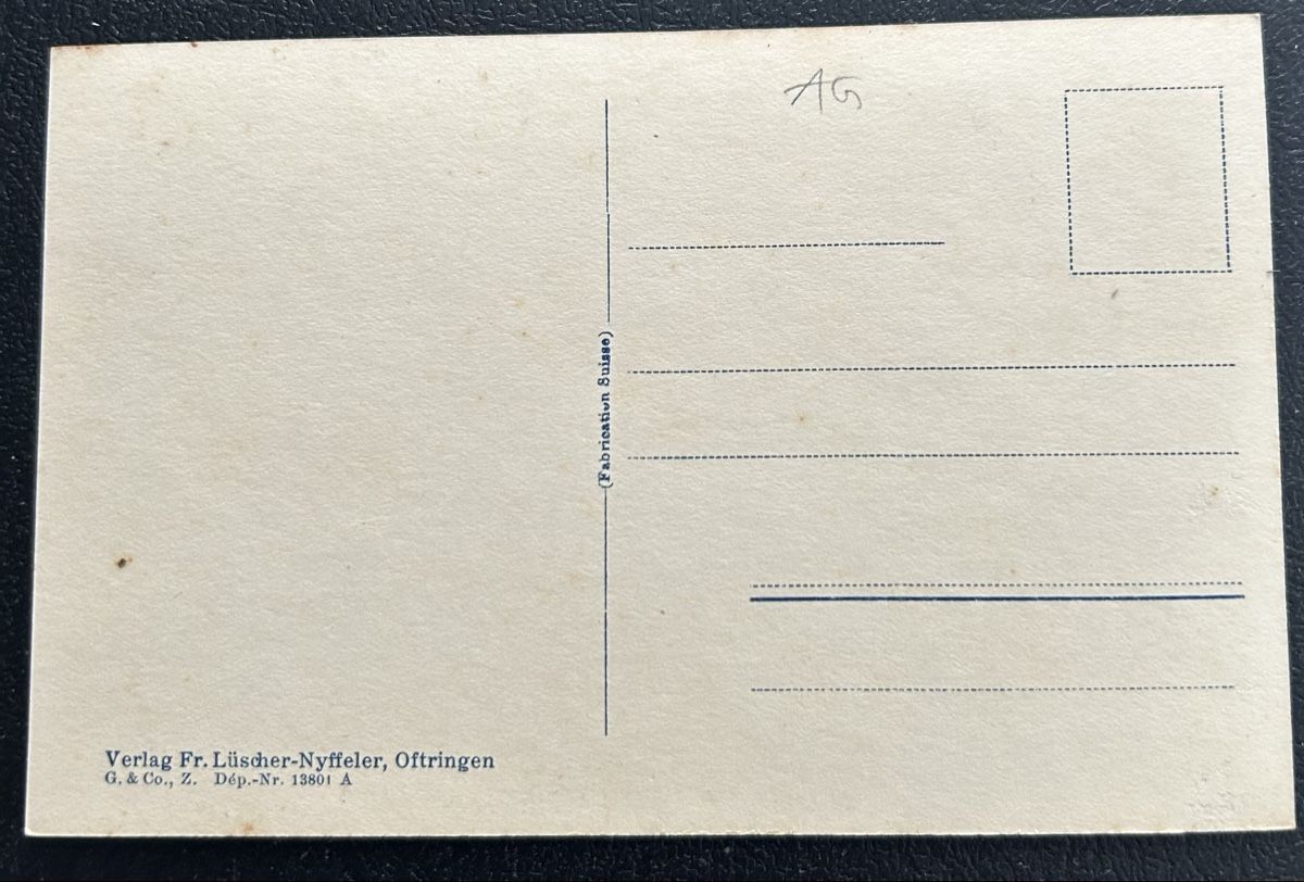 Cartoline postali: Fotokarte Oftringen  – Usato da Horw venduto da Tellbub 1