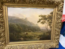 Landschaft, von Jules Joseph Ducorron, 1846